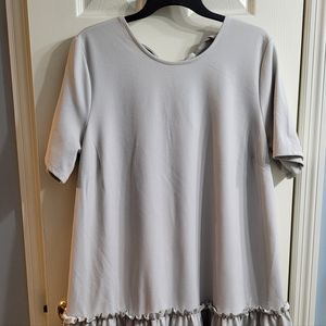 ASOS dove gray dress